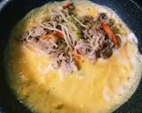 余り物で♡とん平焼き作り方7写真