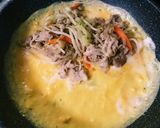 余り物で♡とん平焼き作り方7写真