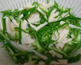 チンジャオあんかけ麺作り方2写真