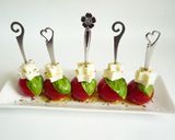 プチトマトのひとくちカプレーゼ作り方3写真