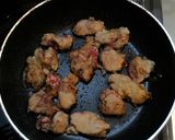 鶏レバーとじゃがいものバルサミコソテー！作り方5写真