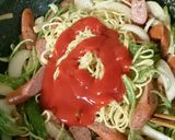 時短節約 焼きそばで作るナポリタン作り方9写真