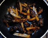 鶏レバーとじゃがいものバルサミコソテー！作り方7写真