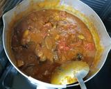 さば味噌缶☆背脂☆完熟トマトカレー作り方9写真