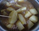 鍋１つ煮込むだけ♪里芋の肉そぼろあんかけ作り方6写真
