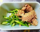 アスパラのツナ缶和え作り方1写真