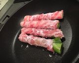 簡単！おつまみにもぴったり！ねぎの豚巻き作り方3写真