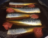 本格的！脂が乗ってる梅雨鰯の梅煮作り方2写真
