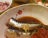 本格的！脂が乗ってる梅雨鰯の梅煮作り方4写真