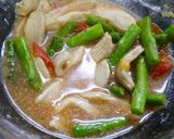 レンジで簡単！アスパラのオイスタトマト煮作り方3写真