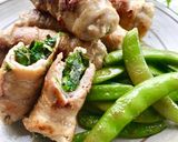 豚バラ肉の柚子胡椒レタス巻き作り方8写真