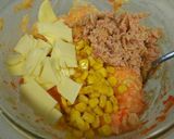 HMで☆野菜たっぷりツナ入マフィン作り方3写真