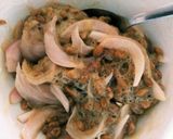 混ぜるだけ、さっぱり紫玉ねぎピクルス納豆作り方4写真