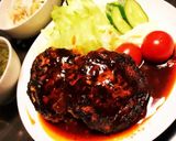 めんつゆで超簡単！和風きのこハンバーグ☆作り方7写真