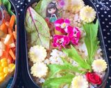 フライドチキンと肉団子弁当　６月弁当作り方5写真