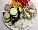 チキンと夏野菜のトマト煮作り方2写真