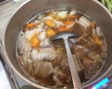 しし汁(醤油味)(高知県大川村の郷土食)作り方4写真