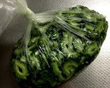 味付けは白だしだけ！簡単ゴーヤチャンプル作り方1写真