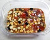 野菜お豆のオリーブ香る冷やし味噌ラーメン作り方2写真