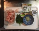 夏に食べたい豚肉と大葉の和風ガパオライス作り方1写真