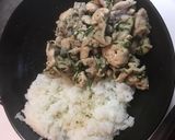夏に食べたい豚肉と大葉の和風ガパオライス作り方7写真