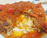 トマトソースのチーズINハンバーグ作り方11写真