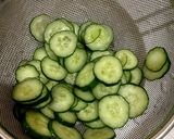 ちくわキューリとしらすの酢の物☆作り方1写真