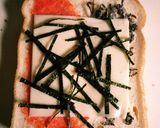美味しい☆塩昆布と明太子のチーズトースト作り方4写真