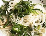 10分でできる！無限ピーマンの素麺パスタ作り方7写真