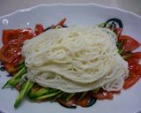❝なす＆とまと❞で♡ぶっかけそうめん♥作り方8写真
