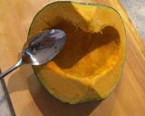 炊飯器で離乳食☆かぼちゃペーストキューブ作り方2写真