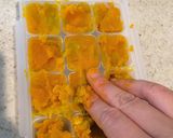 炊飯器で離乳食☆かぼちゃペーストキューブ作り方14写真