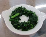 ベジ♪ほうれん草エッグ作り方1写真