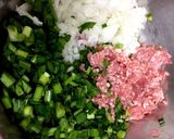 ヨシダグルメのたれで♪にらバーグ作り方1写真
