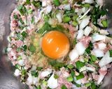 ヨシダグルメのたれで♪にらバーグ作り方2写真