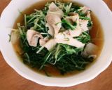 水菜と豚バラの炊いたん☆作り方5写真
