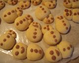 ぷっくり可愛い　雪ダルマンクッキー＾＾作り方11写真