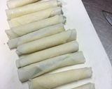 食べやすい☆アスパラとチーズの春巻き作り方4写真