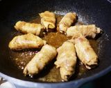 簡単 ポン酢とバターで食べるなすの肉巻き作り方6写真