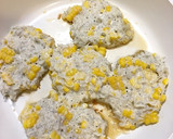 しらす大量消費！とうもろこしとのお焼き作り方5写真