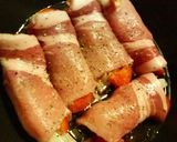 レンコンで✿豚肉巻きの❀赤ワイン煮✿作り方4写真