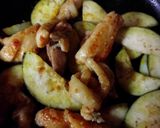 なすと鶏もも肉の♪ピリ辛炒め♥作り方4写真