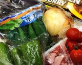 夏野菜ゴロゴロビーフカレー♪絶品♡簡単♪作り方1写真