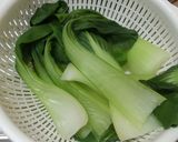 えびとチンゲン菜の中華風炒め作り方2写真