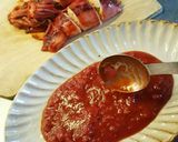 冷凍海老ピラフでいかめしトマトソース作り方9写真
