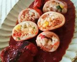 冷凍海老ピラフでいかめしトマトソース作り方10写真