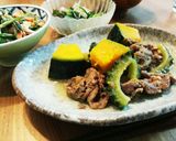 牛肉とゴーヤと南瓜の生姜煮作り方6写真