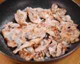 ぶっ濃い濃厚ソースの肉野菜炒め定食🤩作り方2写真