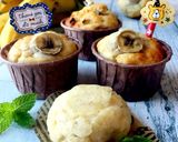 3分！ノンバター！お店の味バナナマフィン作り方18写真