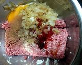 肉汁でソースも♬定番ハンバーグ♡作り方4写真